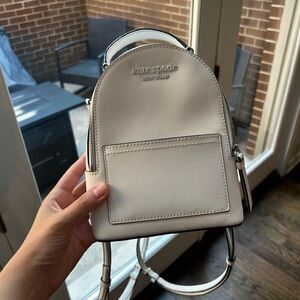 Kate Spade Cream Mini Backpack Fashion Accessory